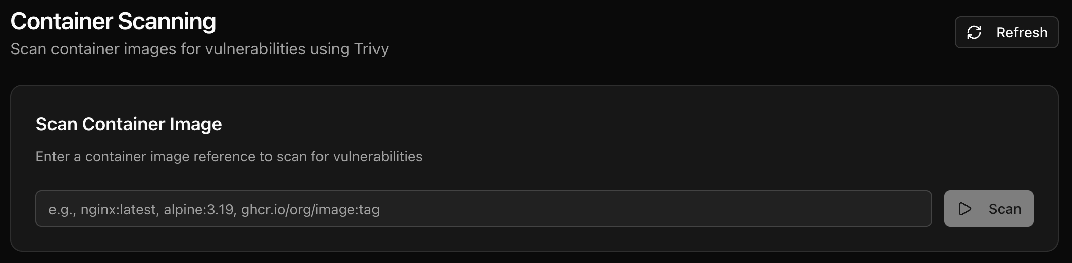 Selecting The Container Image